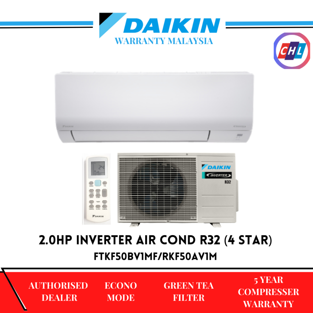 aircond inverter 2.0 hp