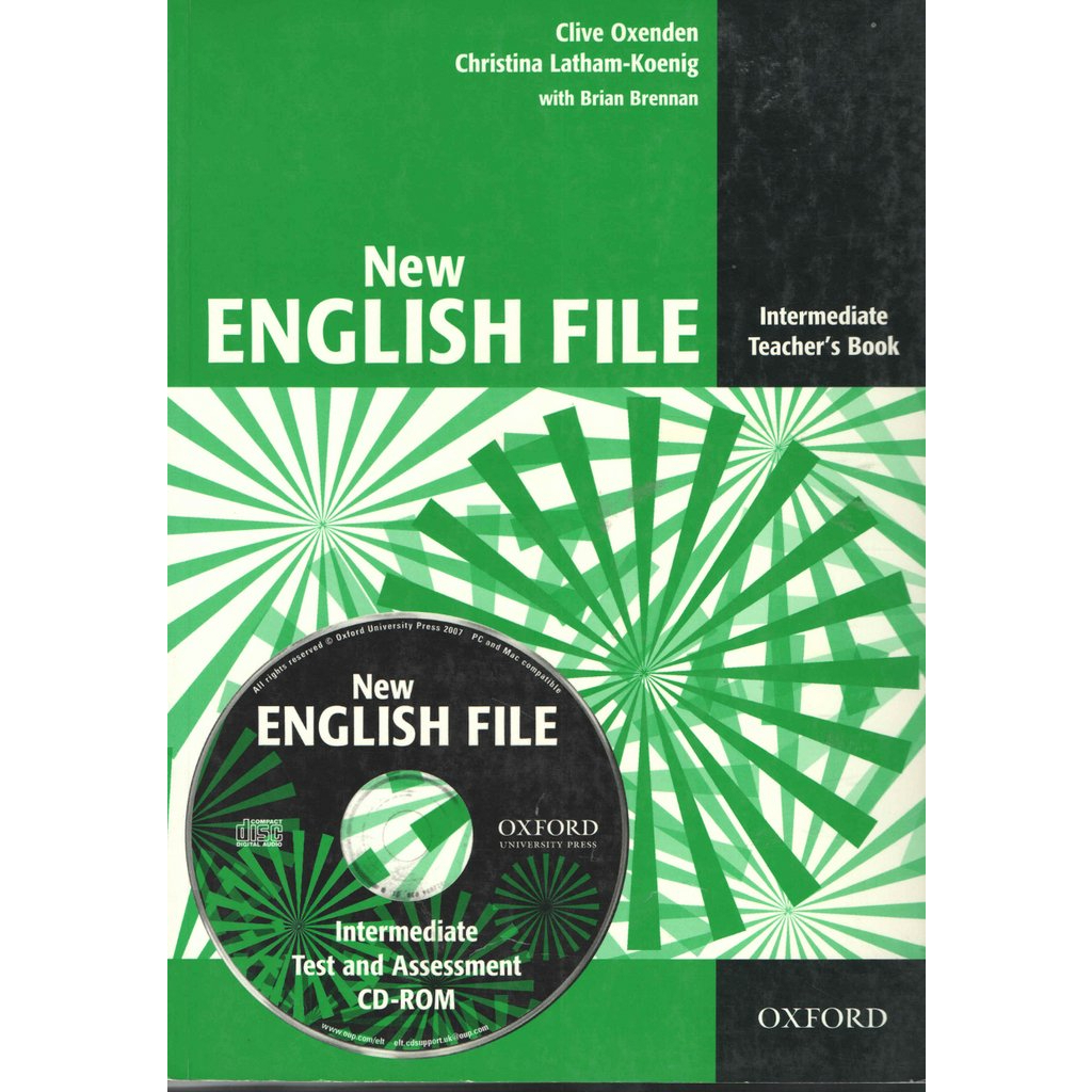 NEW ENGLISH FILE INTERMEDIATE TEACHER'S BOOK WITH CD ROM TEST ...