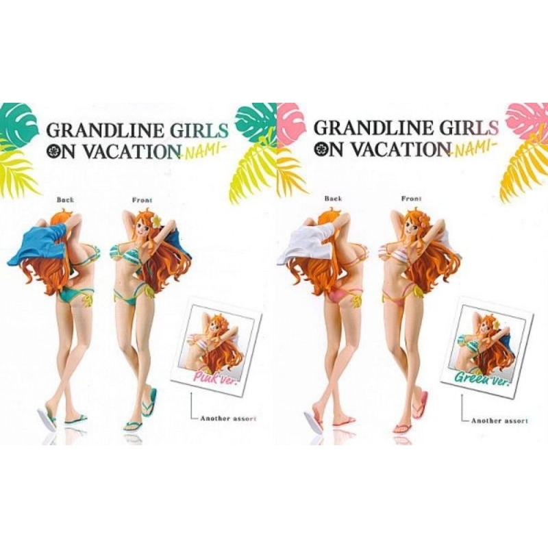 Banpresto One Piece – Figurine Nami Ver. A Grandline Girls On Vacation – 20 Cm, Collection, Personnage Emblématique