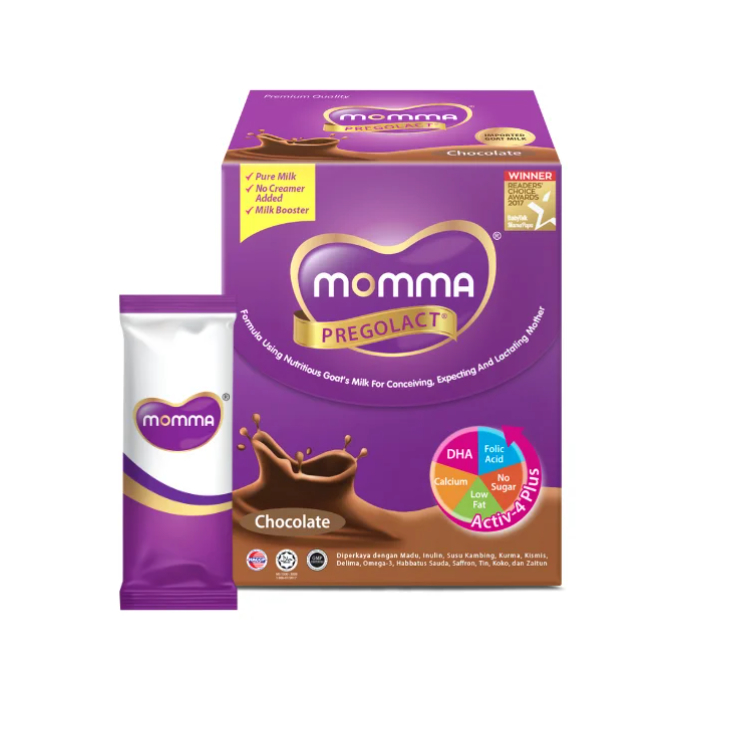 Momma Milk Booster MOMMA® Pregolact® Breastfeeding Supplement Single ...