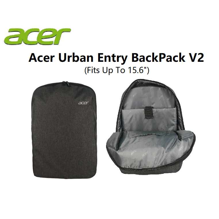 NEW Original ACER Bag Acer Urban Entry Backpack V2 Genuine 15.6 Laptop Bag Laptop Backpack FREE Gift Shopee Malaysia