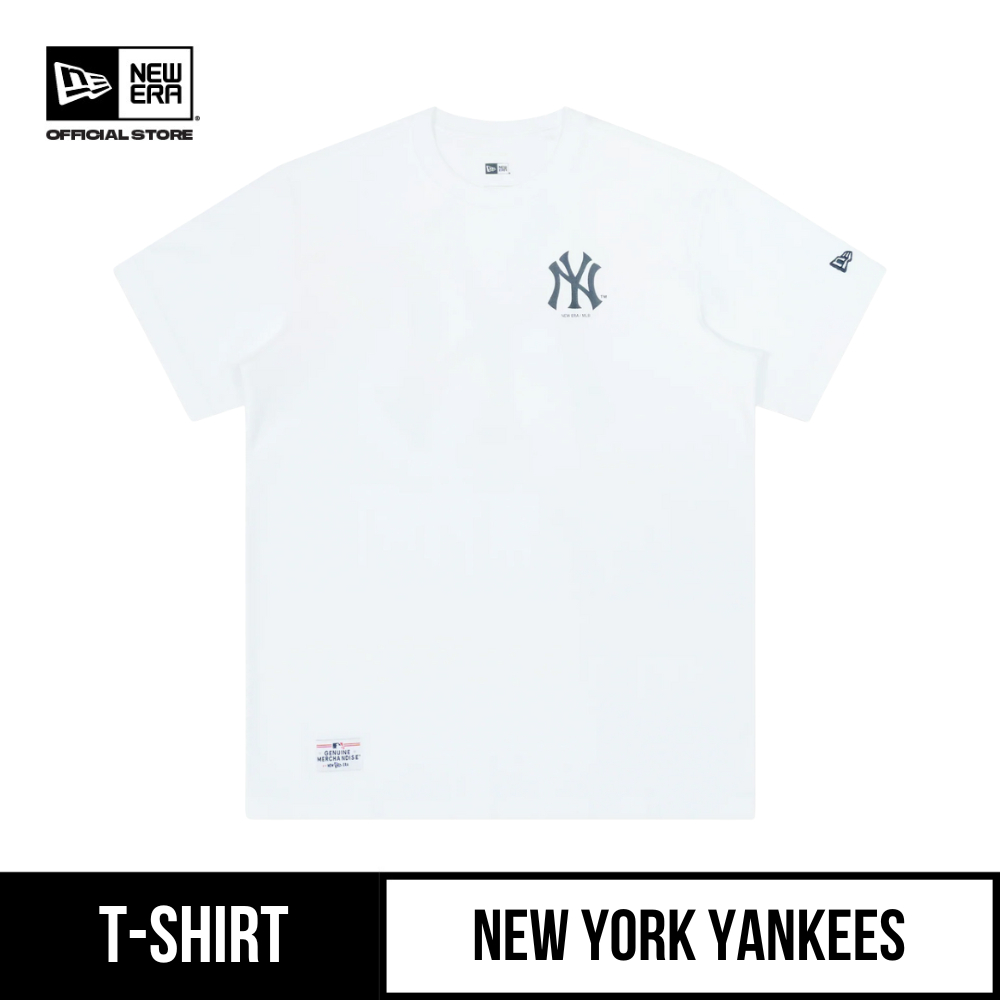 New Era New York Yankees White Short Sleeve TShirt Shopee Malaysia