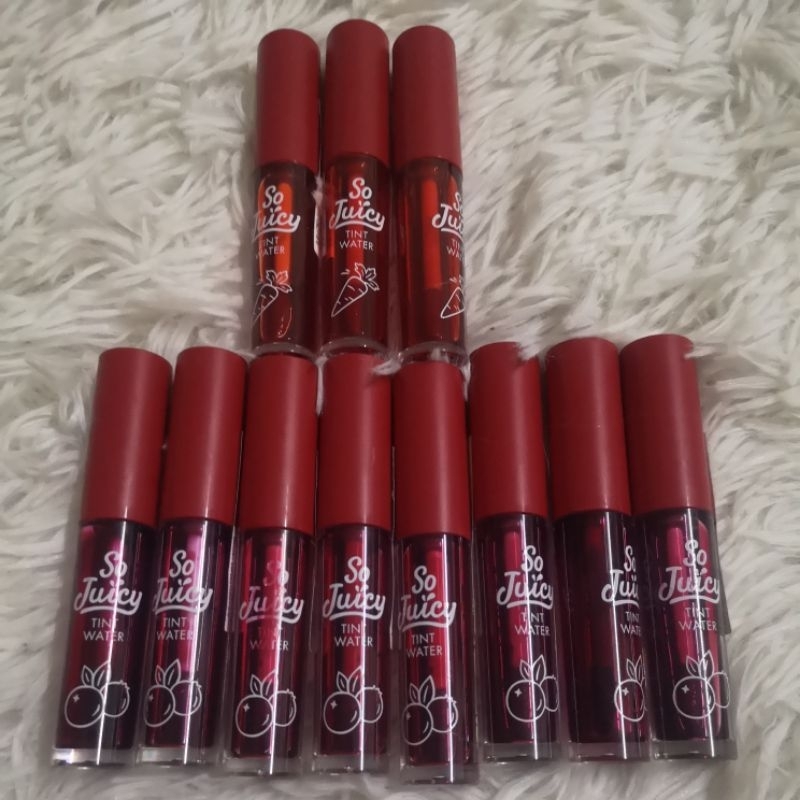 TONYMOLY SO JUICY LIP TINT WATER 3g Shopee Malaysia
