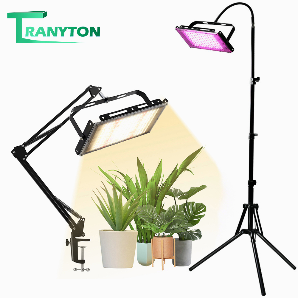 50W 100W 150W Full Spectrum LED Grow Light With Stand Sunlike Plant