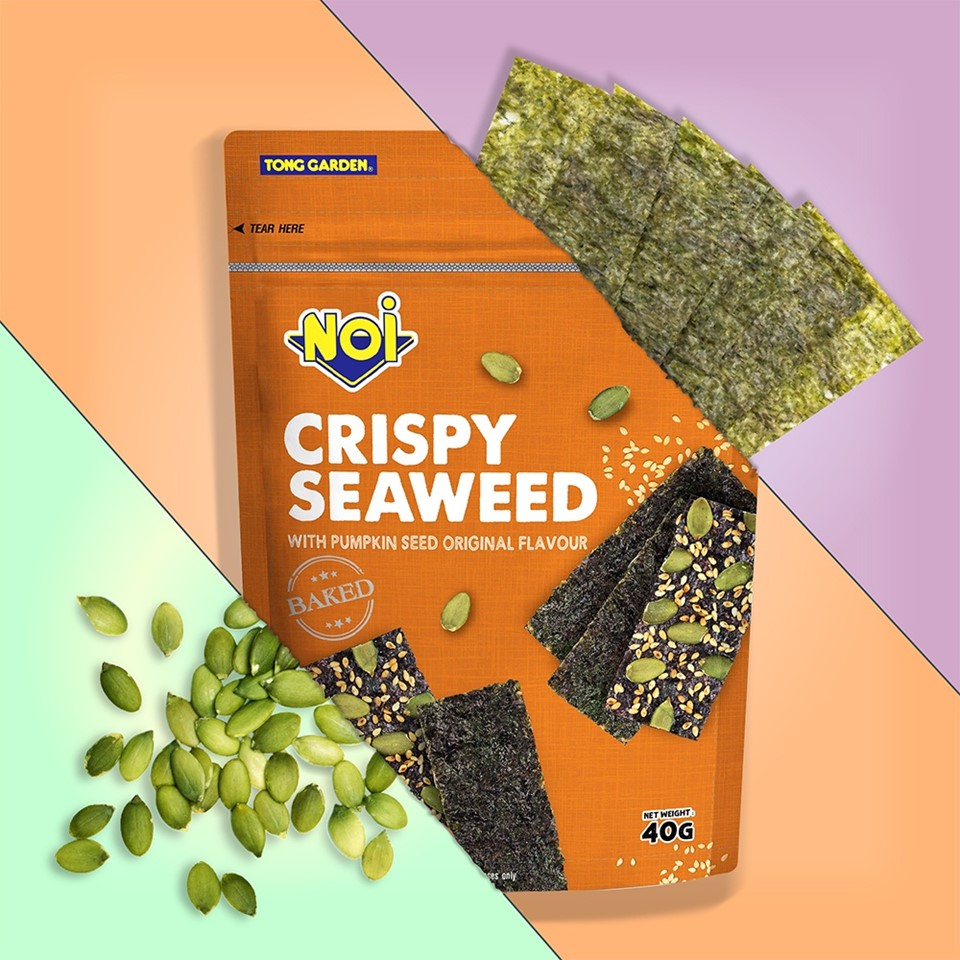 NOI Seaweed with Pumpkin Seed Original 40g | Shopee Malaysia