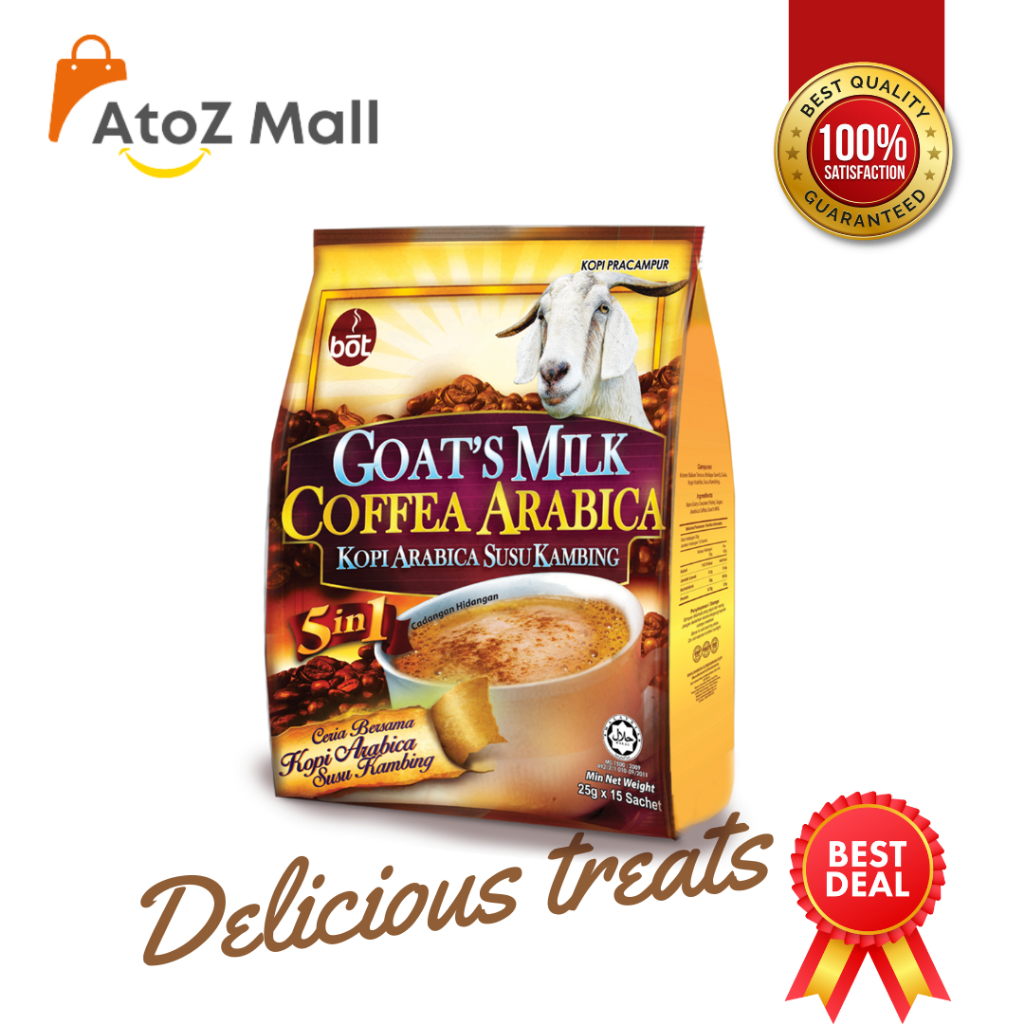 🔥NEW STOCK!!🔥Kopi Arabica Susu Kambing @ Bot Goat's Milk Coffee Arabica ...