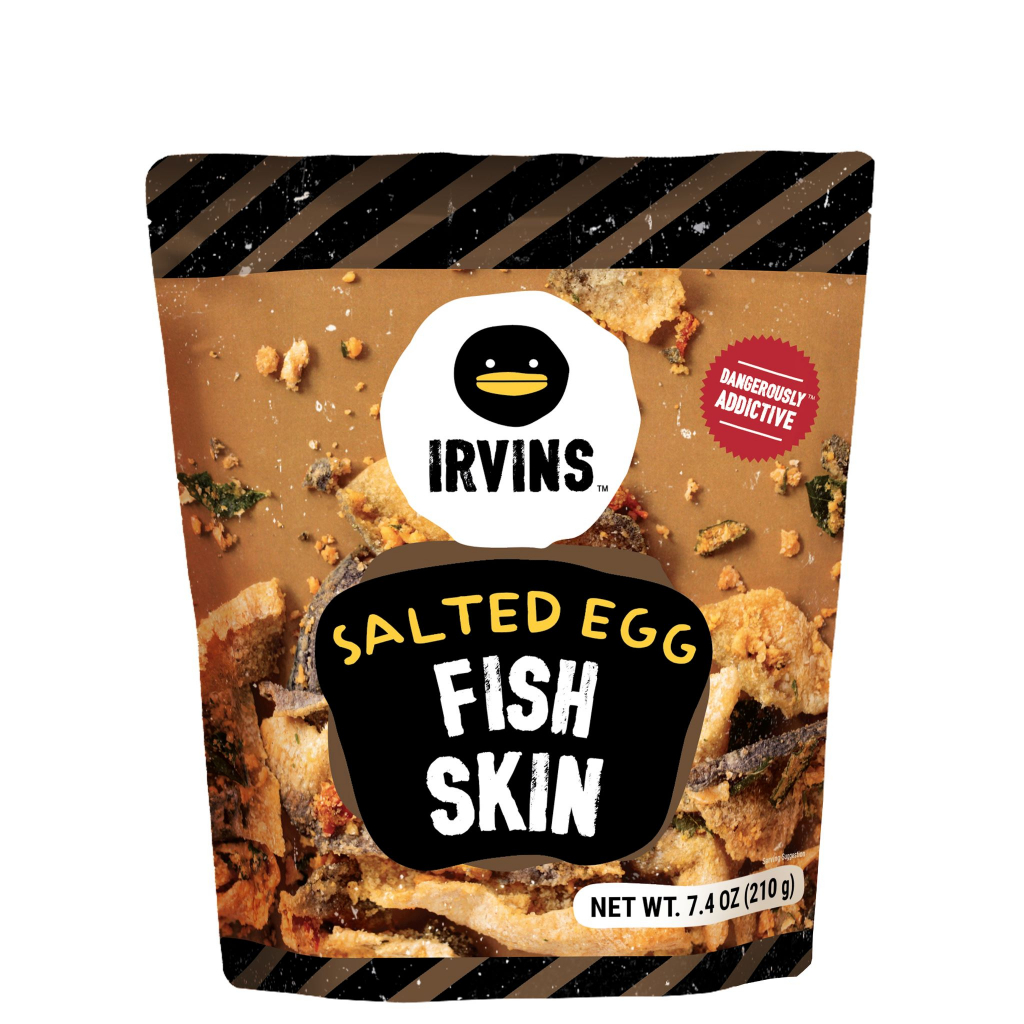 IRVINS Salted Egg Fish Skin (210g) | Shopee Malaysia