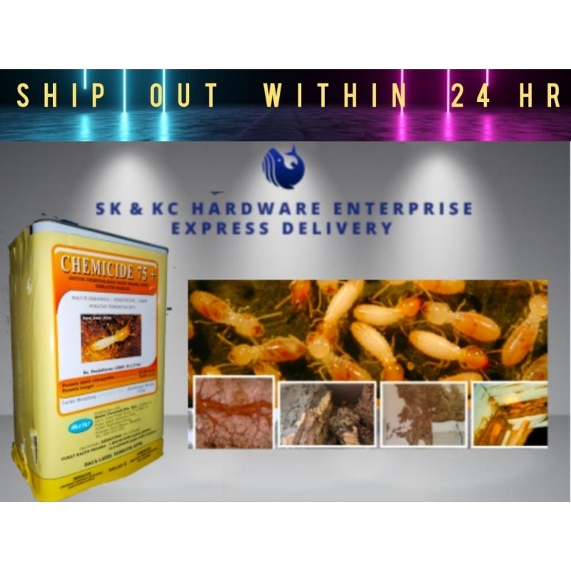 🇲🇾 [ SHIP OUT within 24Hrs ] TERMITE White Ant Killer Poison Pest