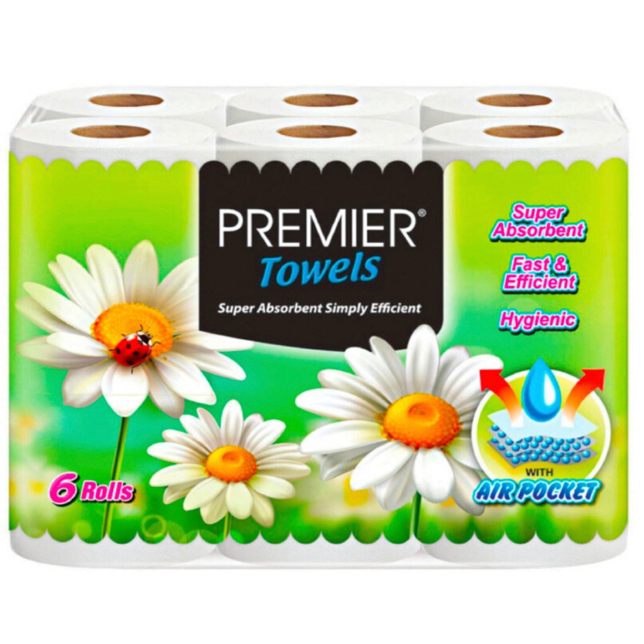 Premier Kitchen Towel (60s x 6roll) Shopee Malaysia