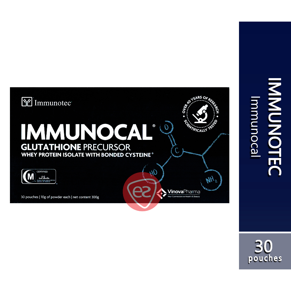 IMMUNOTEC IMMUNOCAL GLUTATHIONE PRECURSOR 10G POWDER 30 POUCHES | Shopee  Malaysia