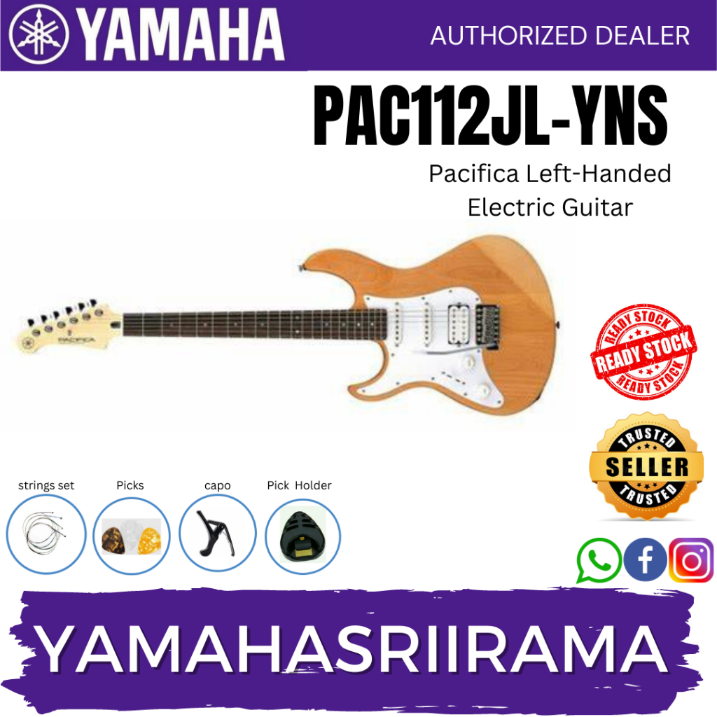 Left Handed Guitar Electric Yamaha Pacifica Left-Handed