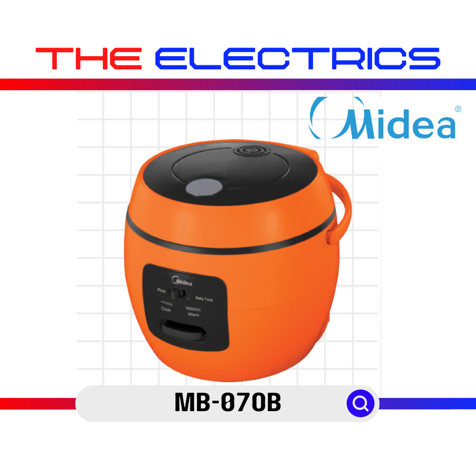 MIDEA 0.8L MINI RICE COOKER MB07OB Shopee Malaysia