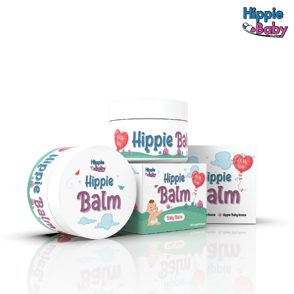 [EXPIRED OCT 2023] Baby Balm 30 Gram by Hippie Baby House untuk Bayi