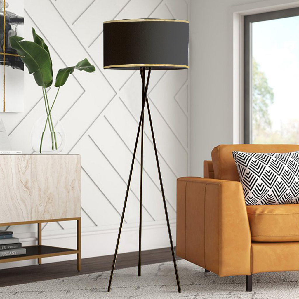 Modern Nordic Tripod Stand Floor Lamp Standing Lamp Bedside Lamp Lampu