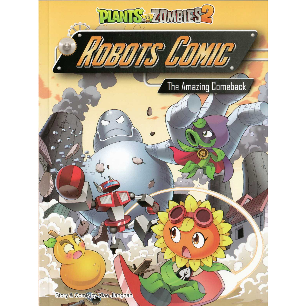 Plants vs Zombies: Robots Comic: Amazing Comeback | Shopee Malaysia