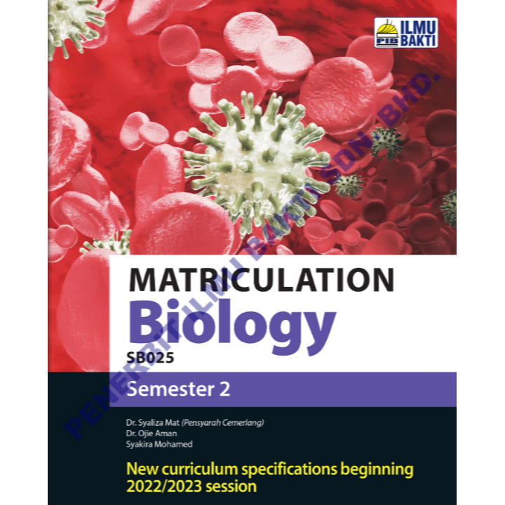 assignment biology matrikulasi