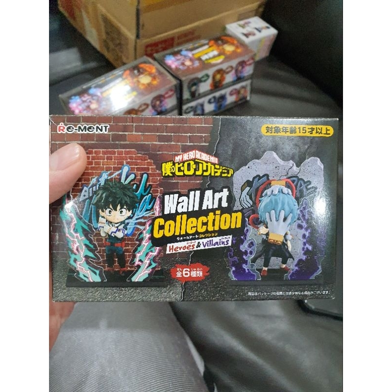 [100 Authentic] Bandai My Hero Academia MHA Wall Art Collection Heroes