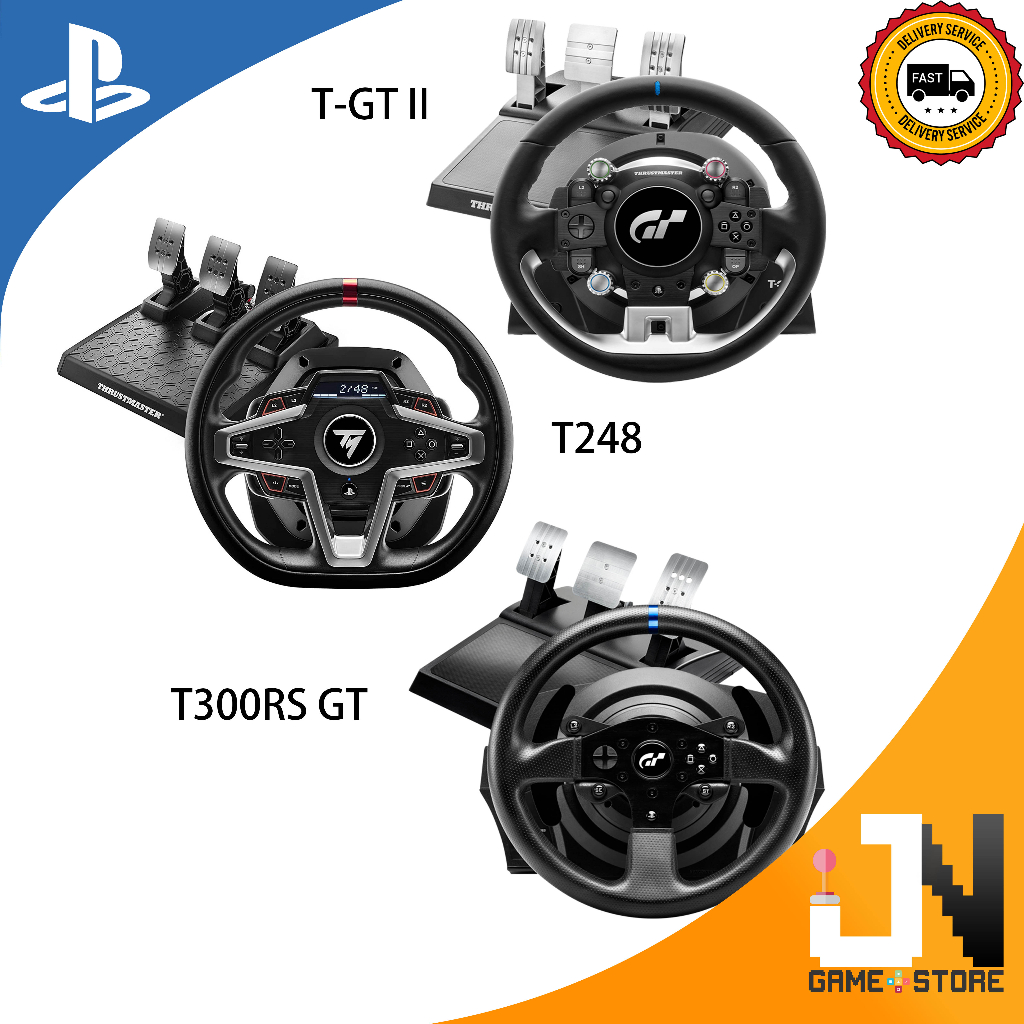 Thrustmaster T300 RS GT Edition Racing Wheel for PlayStation 4 