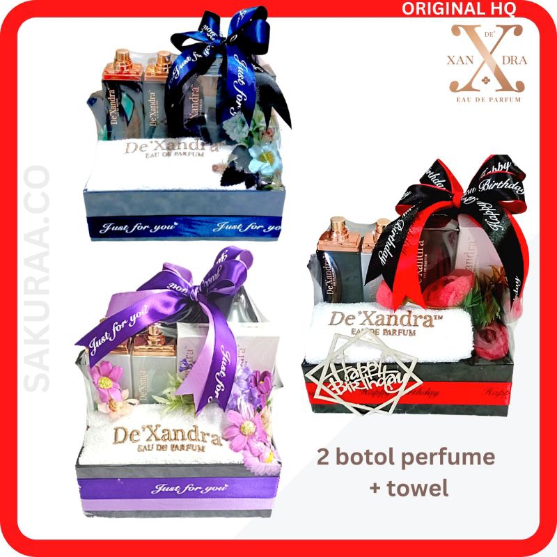 SET HANTARAN PERFUME DEXANDRA Perfume Gift Set BIRTHDAY ANNIVERSARY