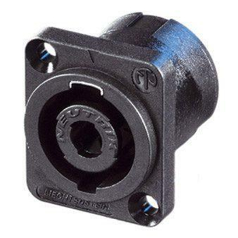 Neutrik NL4MPXX/NL4MPR/NL8MPR 4/8 Pole Speakon Panel Mount Connector ...