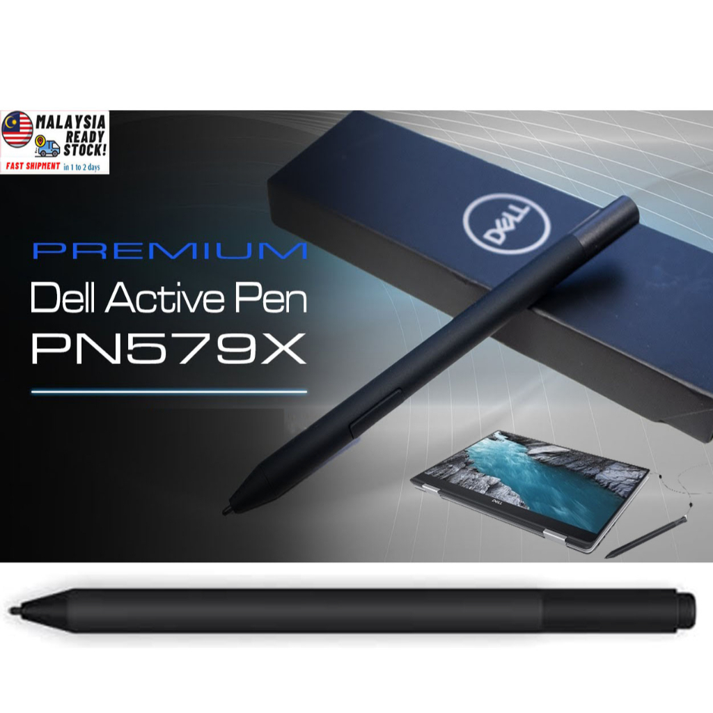 Dell Premium Stylus Active Pen Pn579x For Latitude Xps Inspiron 2 In 1 Laptop Tablet 2in1