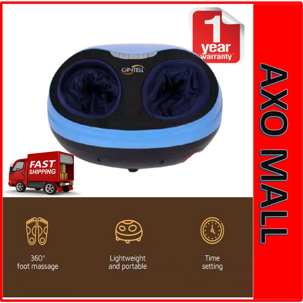 GINTELL G-FEETIE FOOT MASSAGER Shiatsu Foot Massager Reflexology