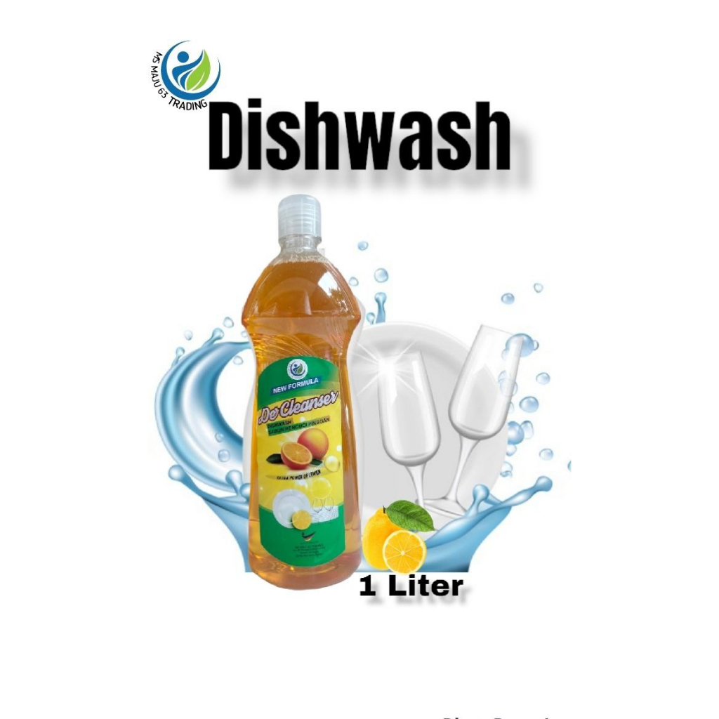 De' Cleanser High Foam Dishwashing Liquid Safe On The Skin / Sabun