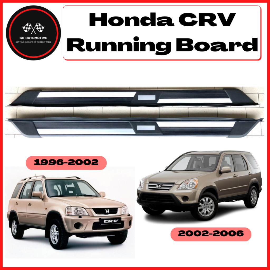 Honda CRV CRV Side Step Running Board Nerf Bars Sill Plates (Withstand