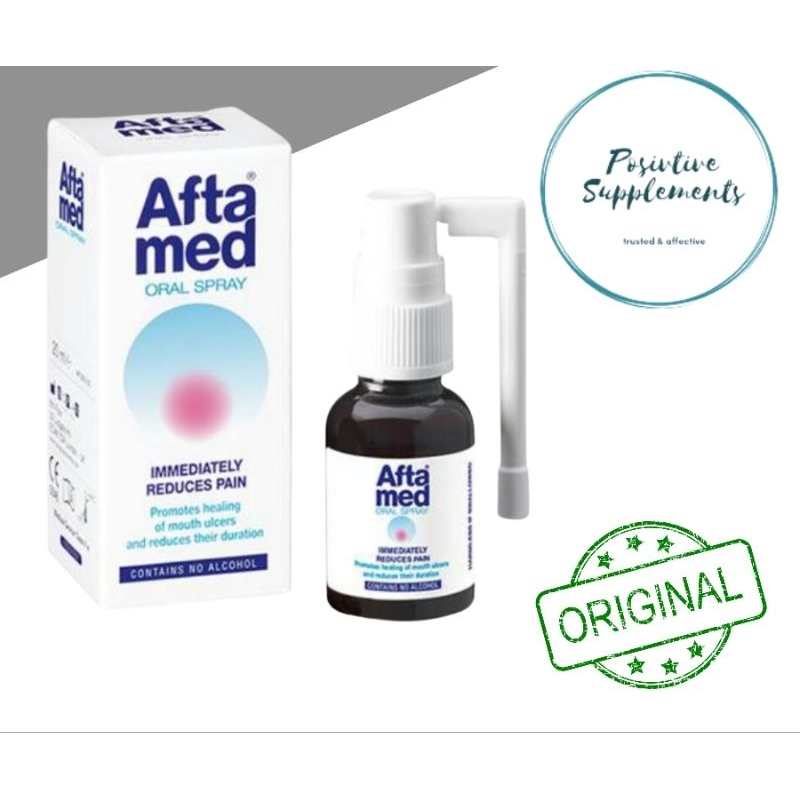 AFTAMED SPRAY MOUTH ULCER SORE THROAT 20ML | Shopee Malaysia