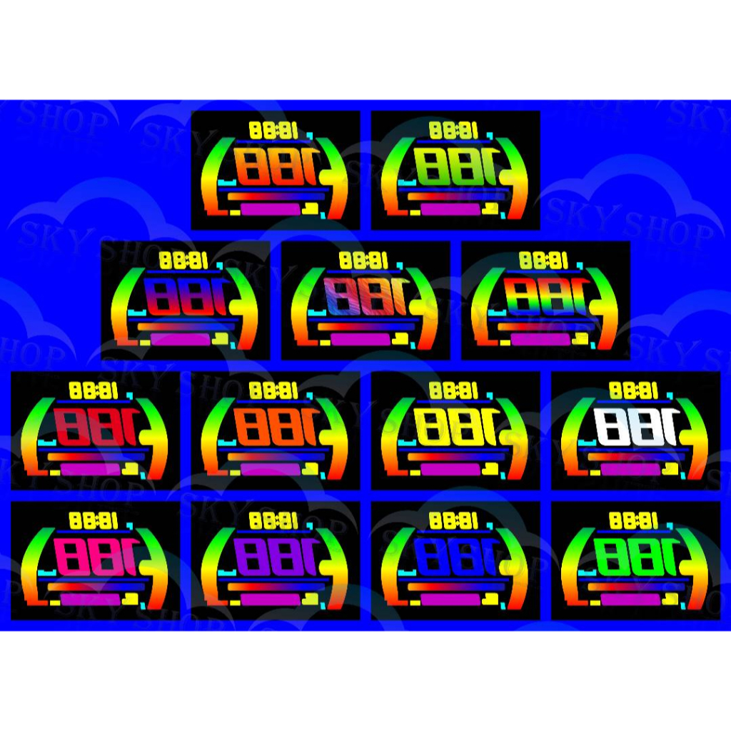 Yamaha Nmax Old Speedometer Lcd Stickers/Meter Inner Sticker | Shopee ...
