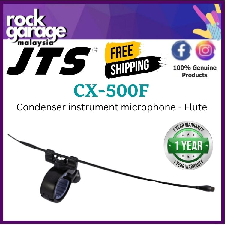JTS CX-500F Condenser instrument microphone - Flute ( CX500F / CX 500F ...
