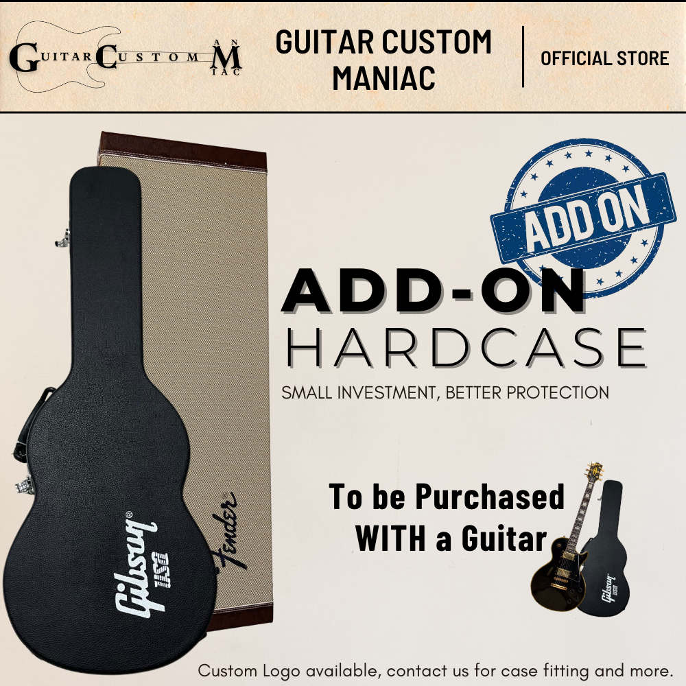 [Addon Hardcase] Hard Guitar Case GCM Custom Made [Hardcase set