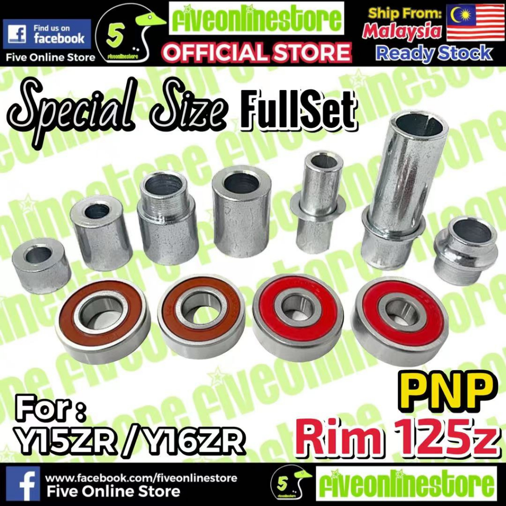 (Modify) RS150 Y15ZR Y16ZR Complete Set Hub Collar Bush + Bearing PNP ...