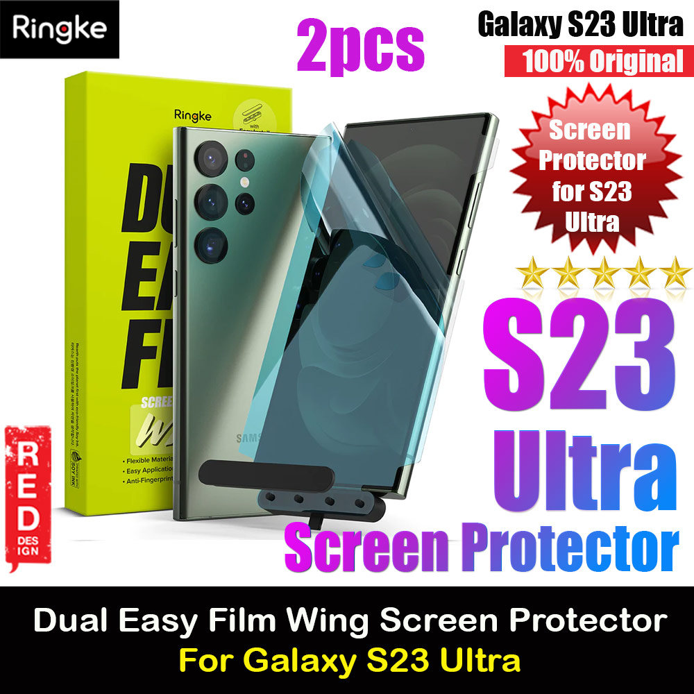 Ringke Screen Protector Dual Easy Film Wing for Samsung Galaxy S23