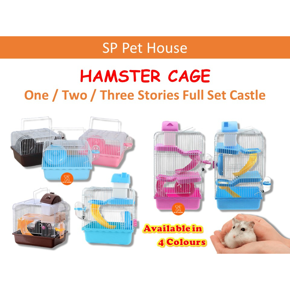 Curated visual reference: Portable Transparent Hamster Cage Full Set Travel Cage For Small Photo Inspiration
