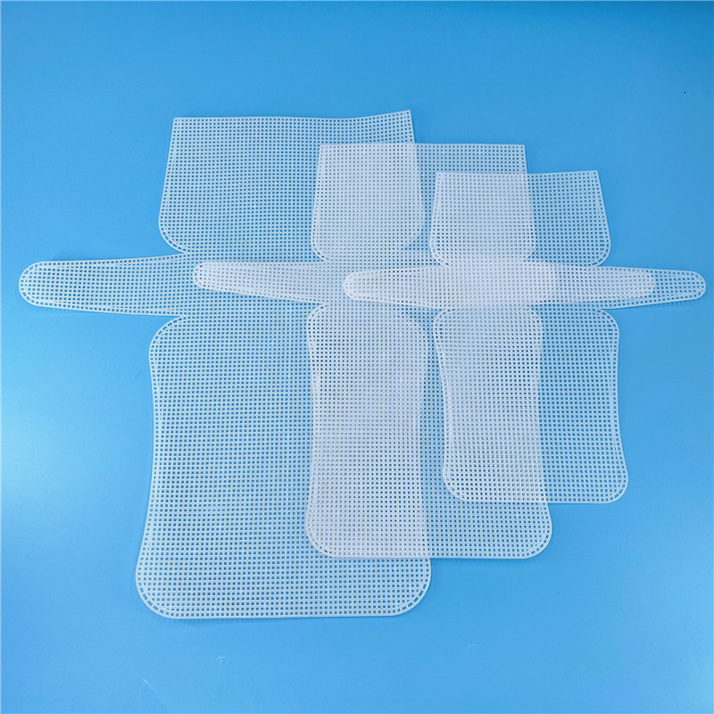 READY STOCK Plastic Grid Sheet Woven Bag Template Plastik Grid Beg Kait