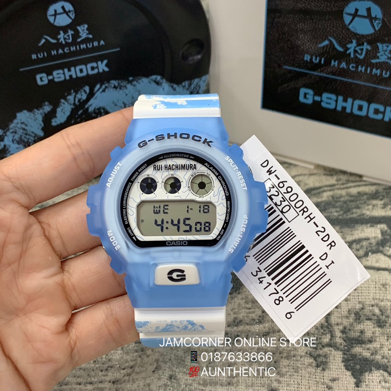LIMITED EDITION CASIO G-SHOCK DW-6900RH-2 RUI HACHIMURA COLLABORATION ...
