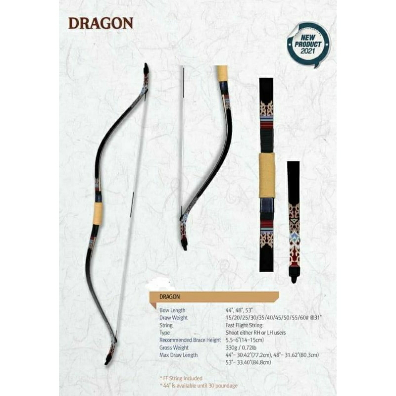 Freddie Archery Dragon Korean traditional bow Shopee Malaysia