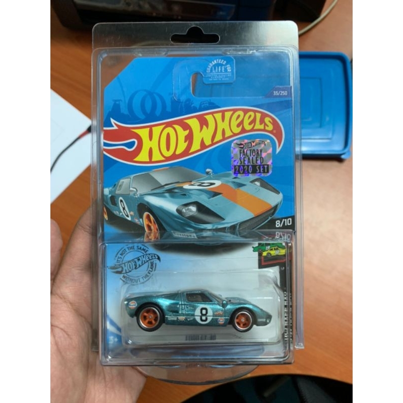 SUPER TREASURE HUNT STH FORD GT40 GULF HOT WHEELS Diecast Car | Shopee ...