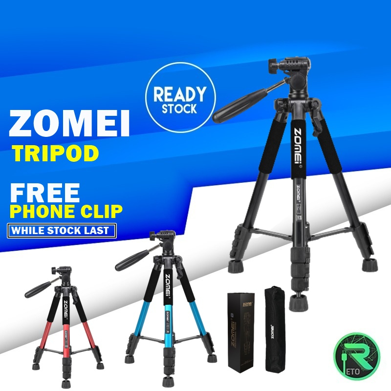 Zomei Q111 Professional Travel Portable Aluminum Tripod With Original ...