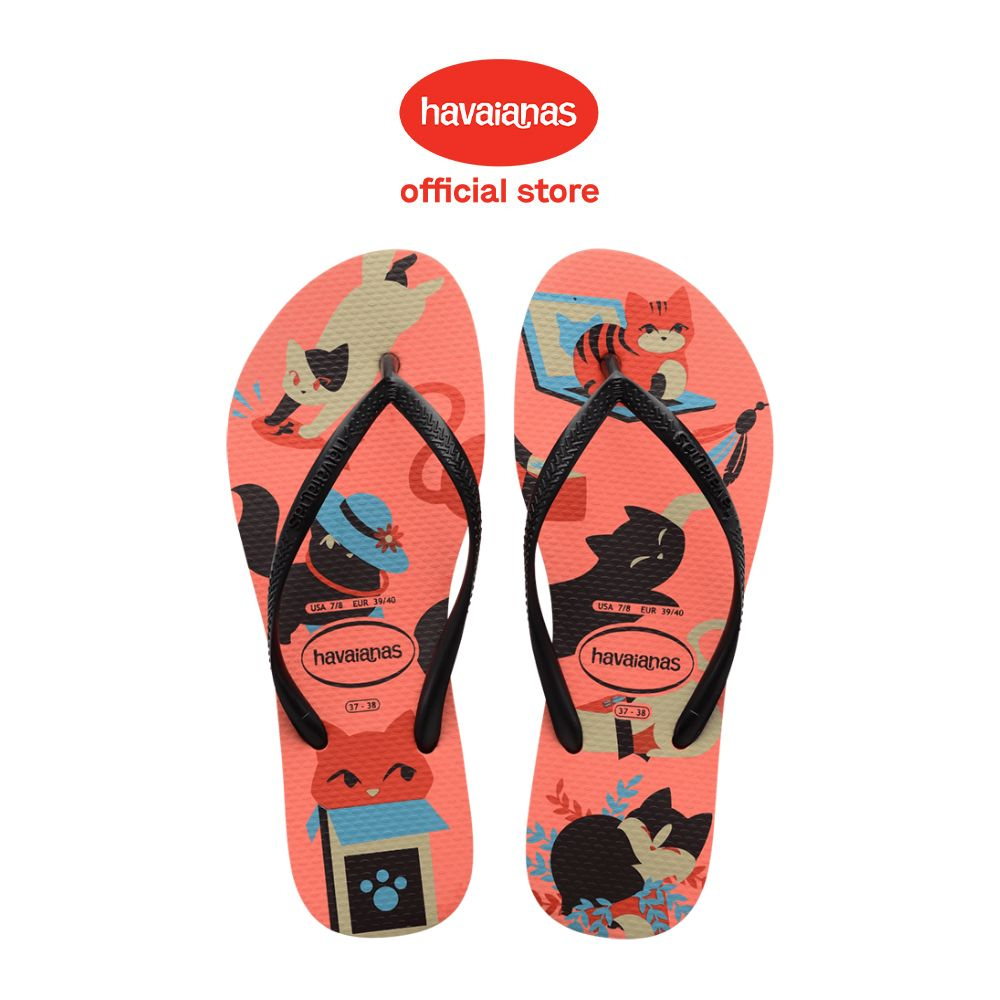 Havaianas Kids Slim Pets Flip Flops Nectar Shopee Malaysia