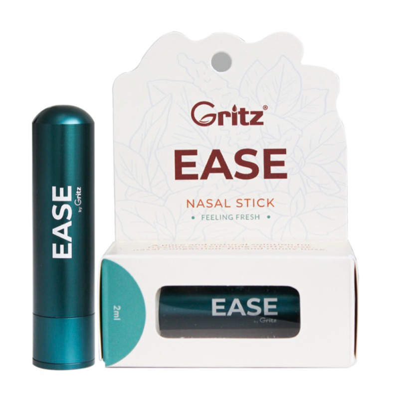 GRITZ Quit Smoking Aid Aromatherapy Inhaler EASE Nasal Stick Shopee