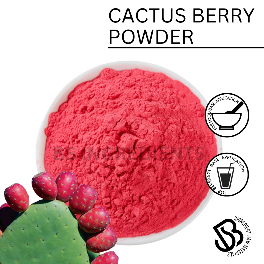 Cactus Berry Powder/ Serbuk Buah Kaktus/Opuntia Prickly Pear Fruits ...
