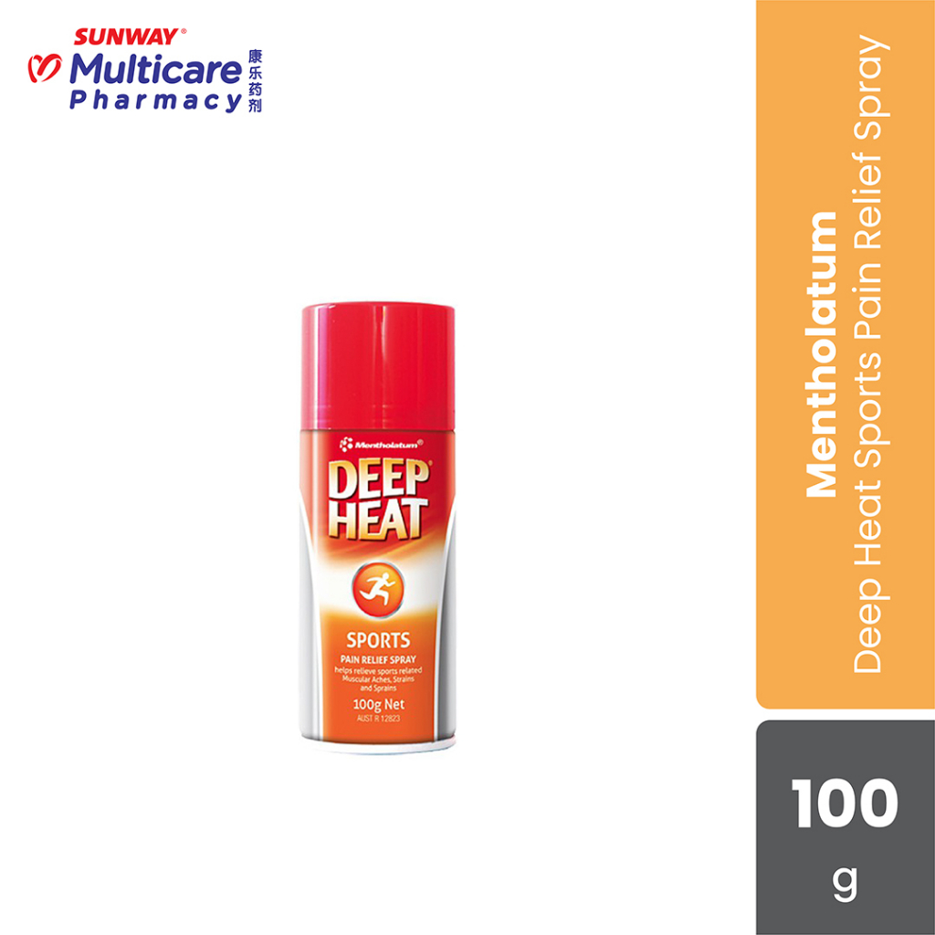 Deep Heating Sports Spray (100g) Shopee Malaysia