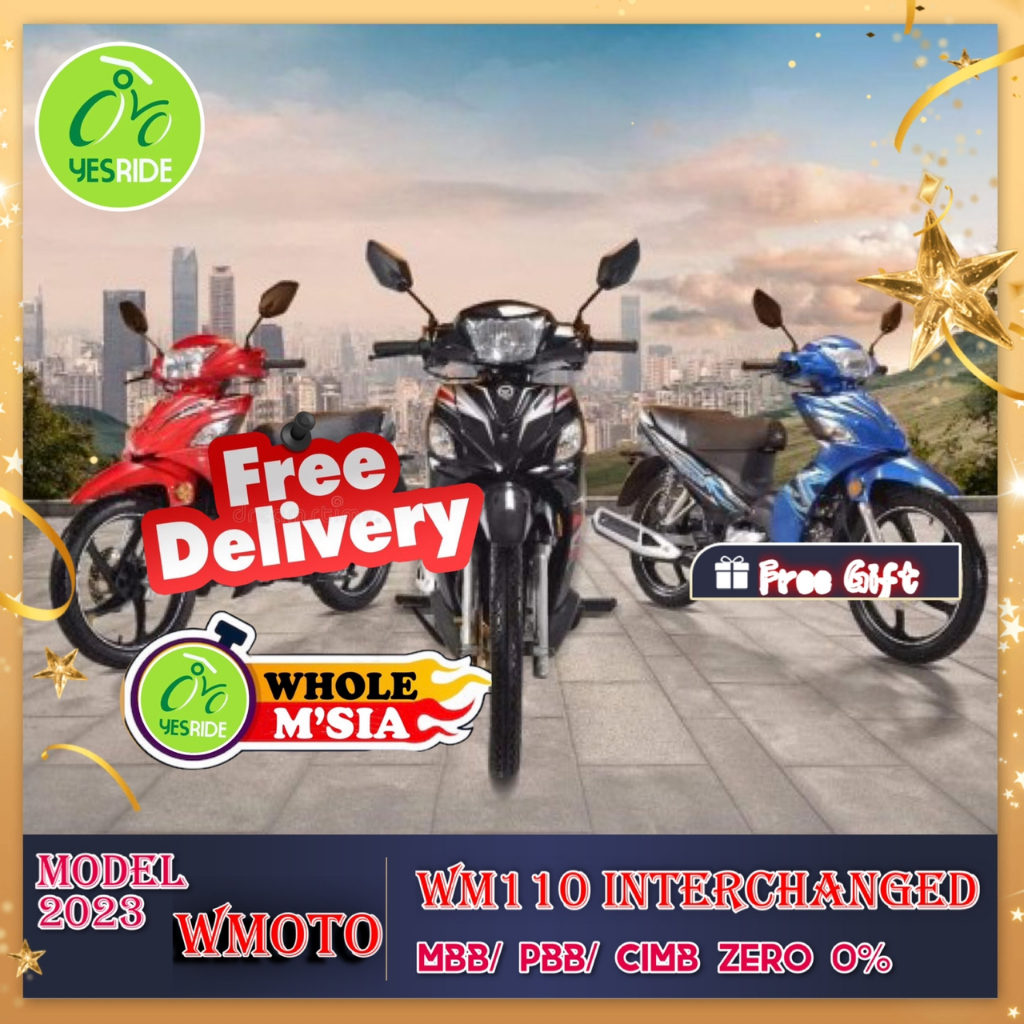 WMOTO WM110 Interchanged Model | Shopee Malaysia