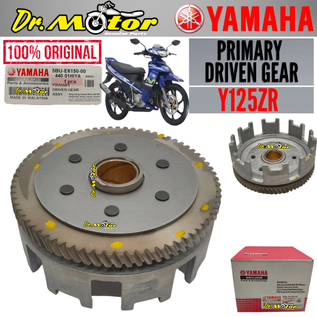 Y125ZR PRIMARY Clutch Housing CLASS Gear KELAS GIGI KLAS MANGKUK 5BU
