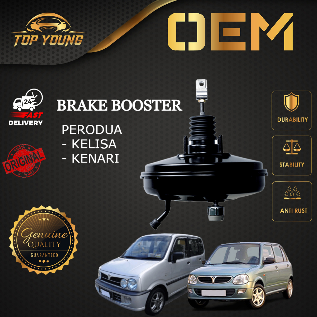 PERODUA KELISA / KENARI OEM BRAKE BOOSTER 100 ORIGINAL GENUINE PARTS