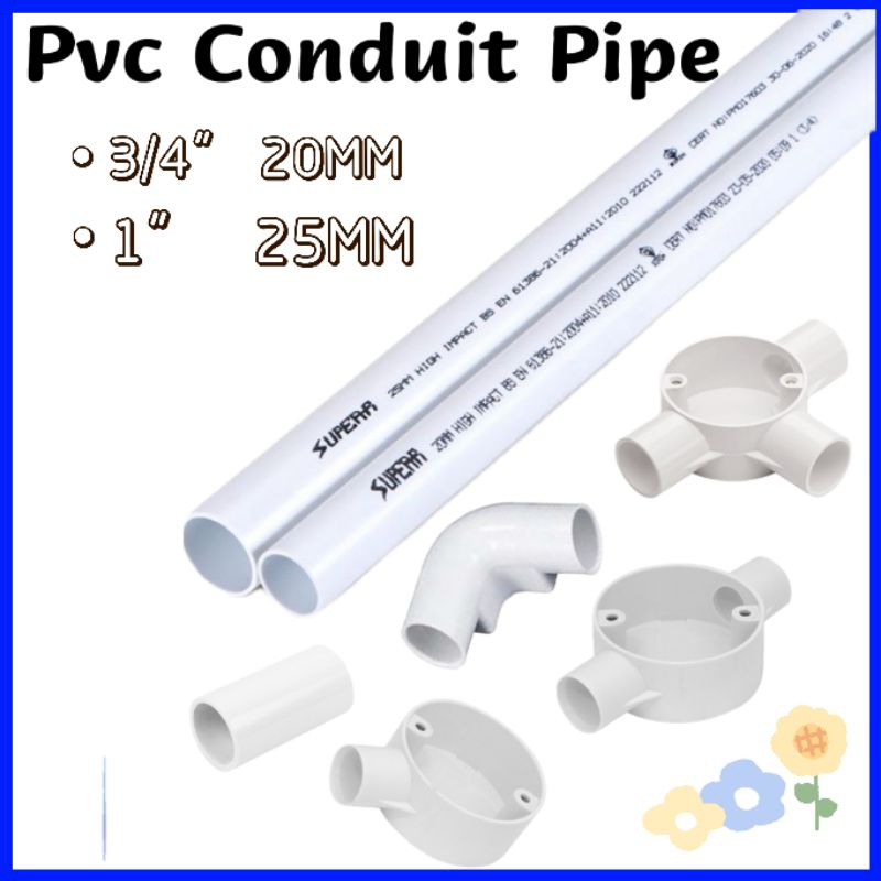 4.5Feet Pvc conduit Pipe Pvc Pipe Electrical Pipe 20MM 25MM Pvc pipe ...