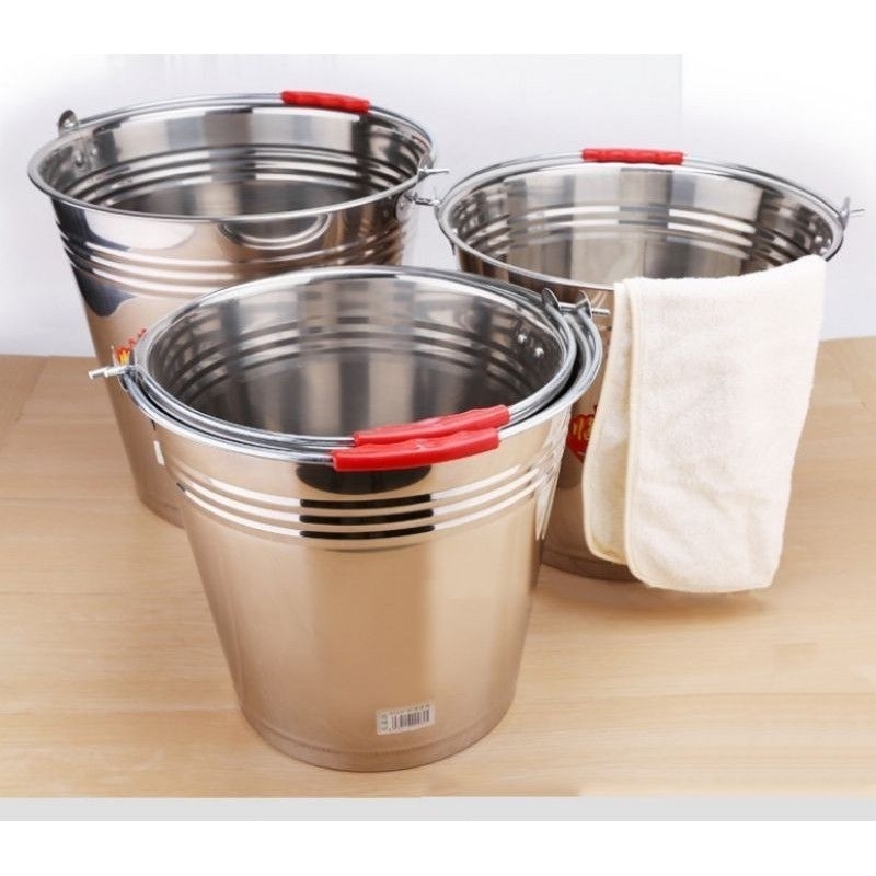 STAINLESS STEEL PAIL 8L Shopee Malaysia