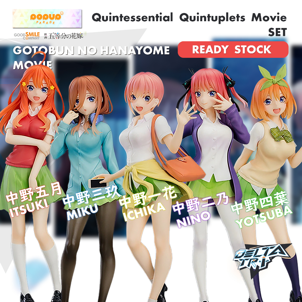 POP UP PARADE The Quintessential Quintuplets Movie Special Set Pre-Order